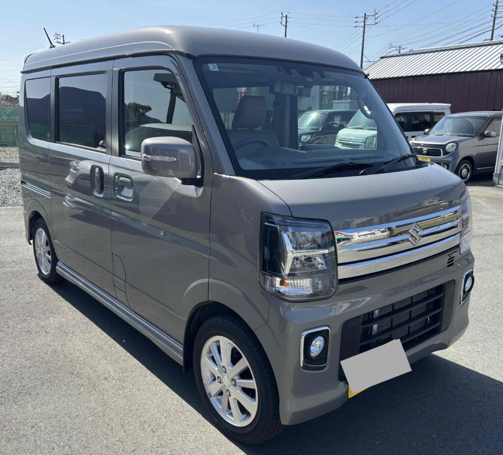 エブリイワゴン軽キャン４WDターボの外観