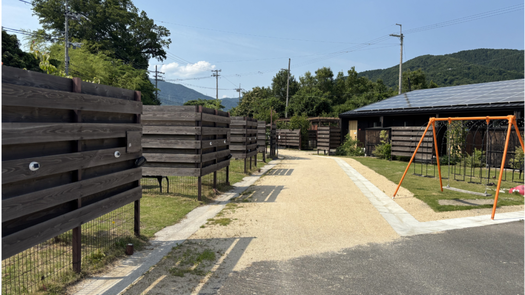 リラクピングの車中泊区画